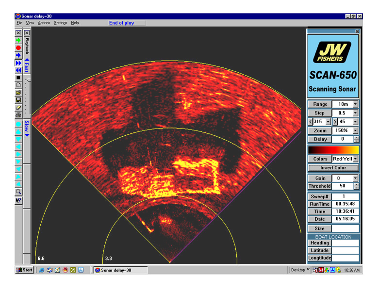 Scanning Sonar